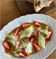 Страчателла с прошутто, томатом и огурцом 2995