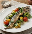 Скумбрия на гриле целиком с соусом фюме и овощами 3051 - фото 6208